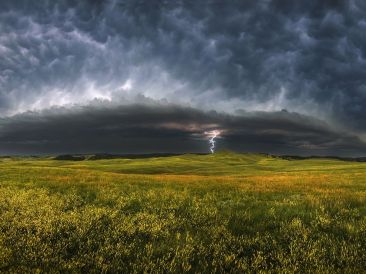 NG POD South Dakota, storm